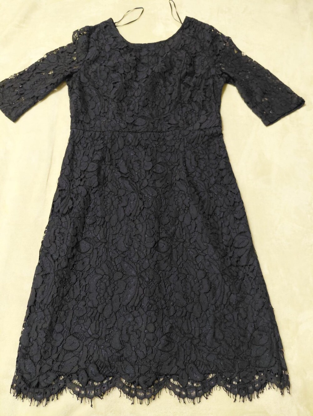🖤 Shagarano Black Lace Dress — XS